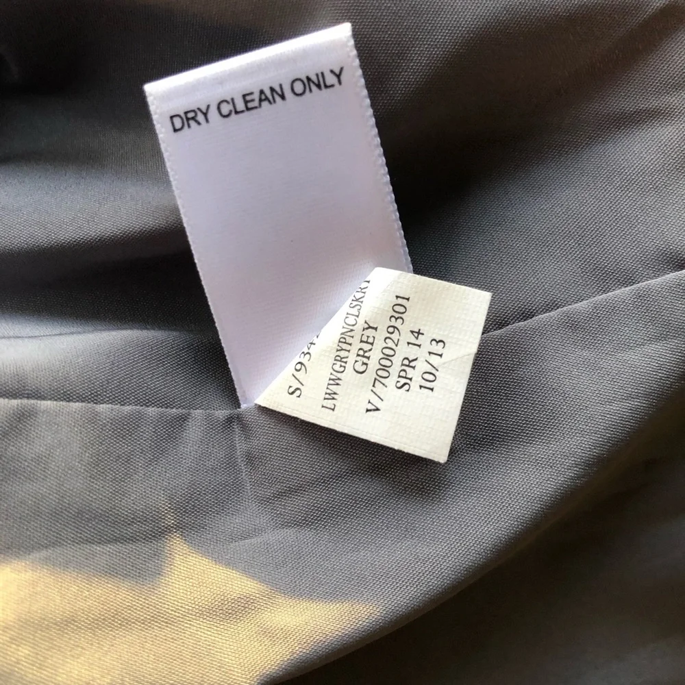 Banana Republic Women's Light Gray Pencil Skirt Size 10P